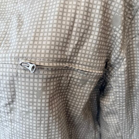 Stussy Men's Cordura Tactical Zip Up Shirt Gray Collared Long Sleeve Size Small - Picture 4 of 13